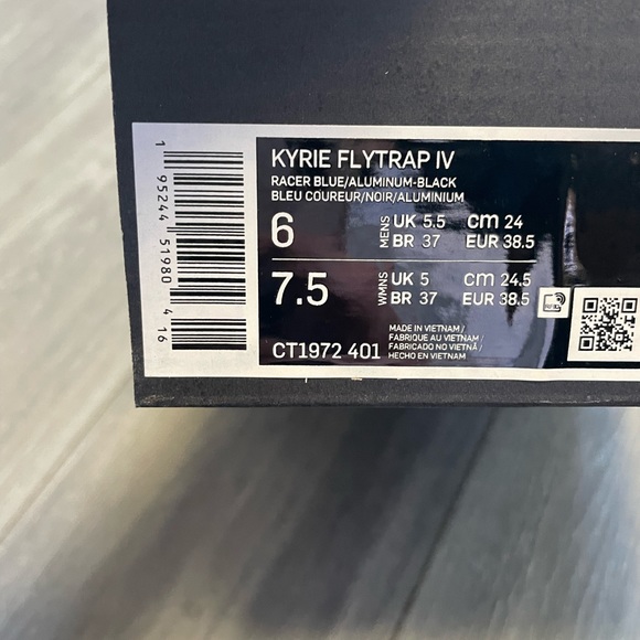 NEW Nike Kyrie Flytrap 4 Racer Blue Basketball Shoes CT1972-401 Mens - Picture 9 of 11